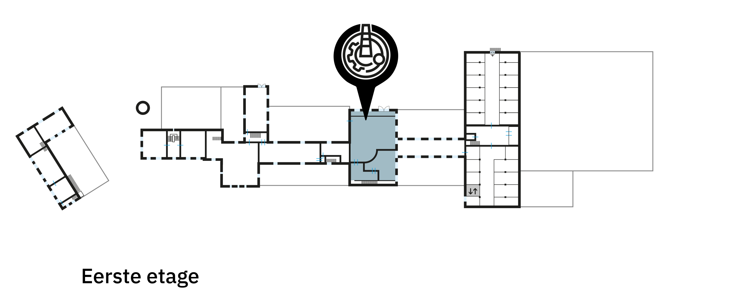 Plattegrond ruimte 1I